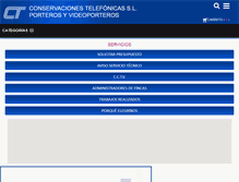Tablet Screenshot of conservacionestelefonicas.com